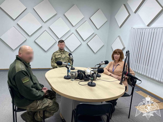 Очередной выпуск программы «Росгвардия. Актуально»  посвятили военно-патриотическому воспитанию молодежи
