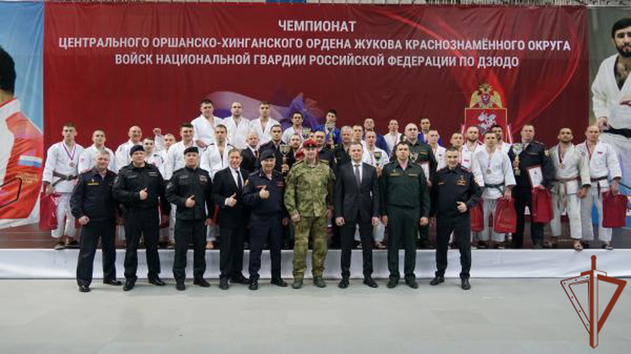 Белгородские рогвардейцы стали бронзовым призёрами Чемпионата Центрального округа Росгвардии по дзюдо