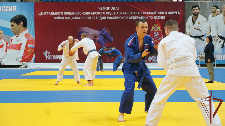 Белгородские рогвардейцы стали бронзовым призёрами Чемпионата Центрального округа Росгвардии по дзюдо