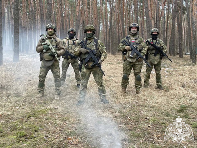 СОБР "Белогор" Росгвардии отмечает 31-летие со дня образования
