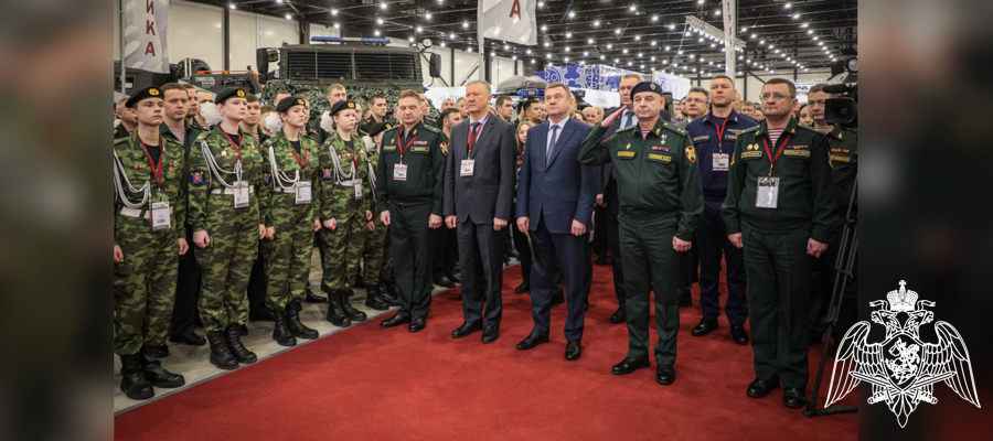 Выставка Росгвардии «ЭКСПОТЕХНОСТРАЖ. День передовых технологий» открылась в Санкт-Петербурге