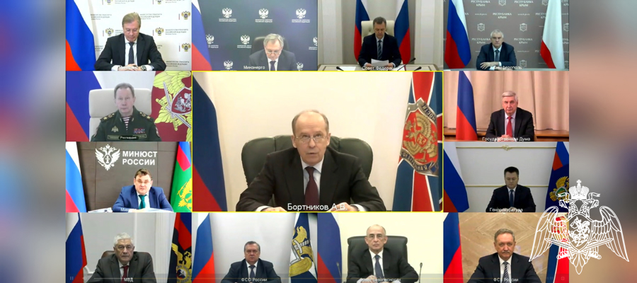Генерал армии Виктор Золотов принял участие в заседании Национального антитеррористического комитета