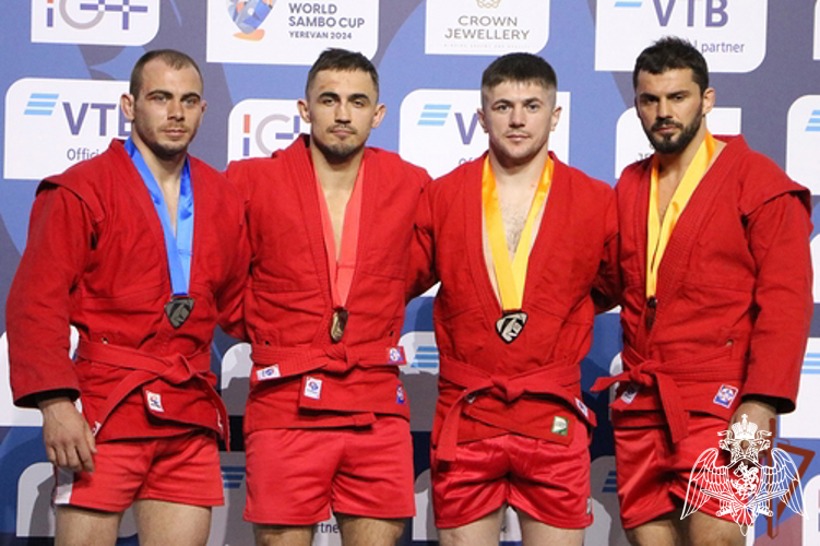 Спортсмен Росгвардии победил на Кубке Мира по самбо