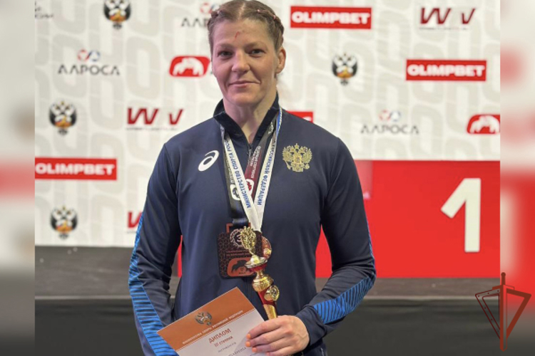 Спортсменка Росгвардии стала призером предолимпийского чемпионата России по вольной борьбе