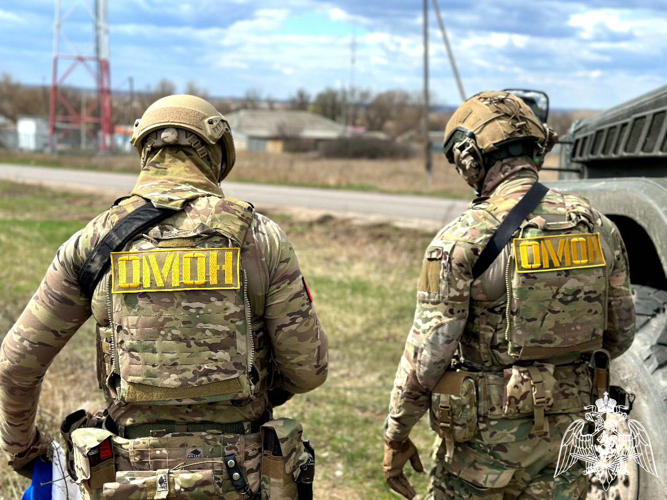 При поддержке ОМОН  Росгвардии задержан мужчина за попытку кражи денег из банкомата в Белгородской области