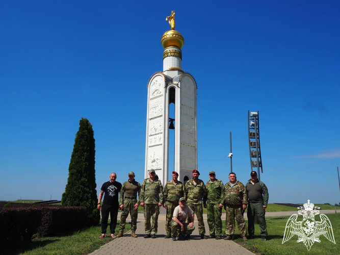 Росгвардейцы приняли участие во Всероссийской патриотической акции «Марш специального назначения» в Белгородской области