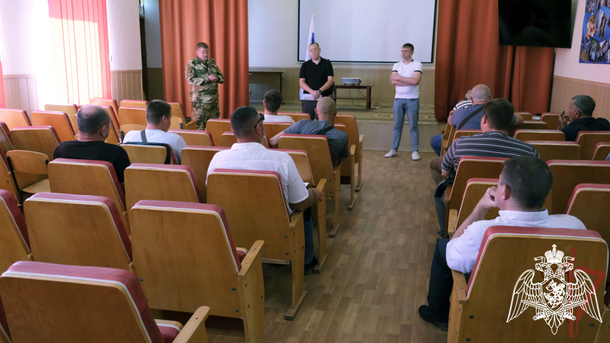 Росгвардейцы провели занятие по антитеррористической защищенности объектов здравоохранения Херсонской области