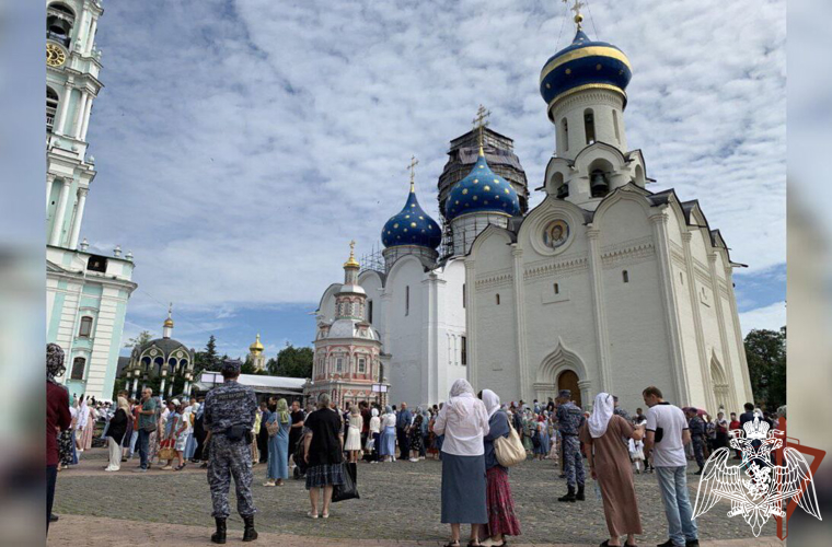 Росгвардейцы приняли участие в праздничных мероприятиях, посвященных Дню памяти преподобного Сергия Радонежского