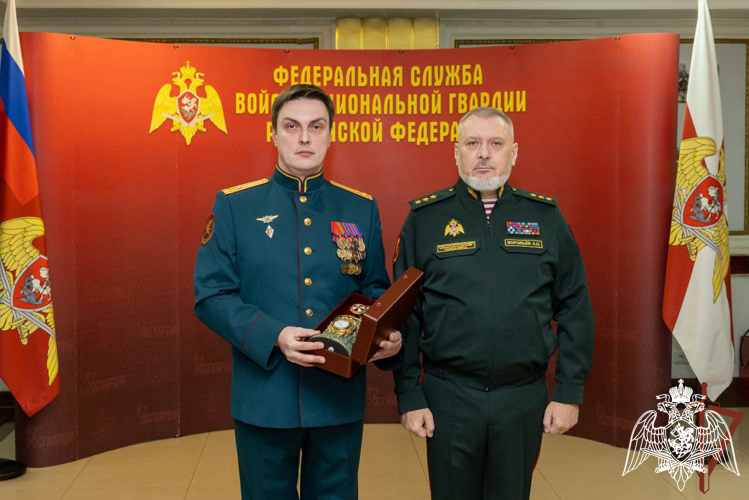 Заместитель директора Росгвардии генерал-полковник Алексей Воробьев поздравил личный состав и ветеранов с 30-летием создания подразделений по взаимодействию со СМИ 