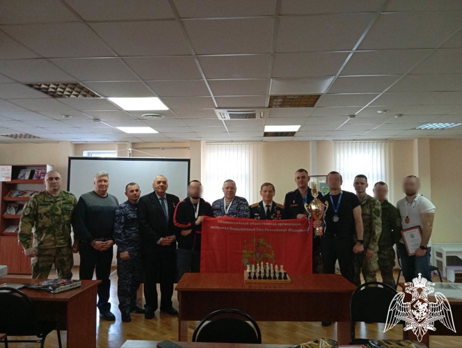 Команда СОБР «Белогор» стала победителем чемпионата регионального управления Росгвардии по шахматам