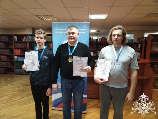 Ветеран Росгвардии, многократный победитель всероссийских ведомственных соревнований по шахматам принял участие в турнире «Марафон -2025»