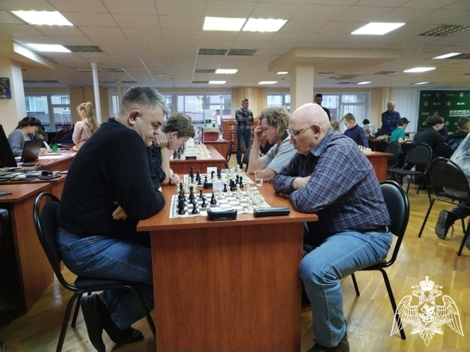 Ветеран Росгвардии, многократный победитель всероссийских ведомственных соревнований по шахматам принял участие в турнире «Марафон -2025»
