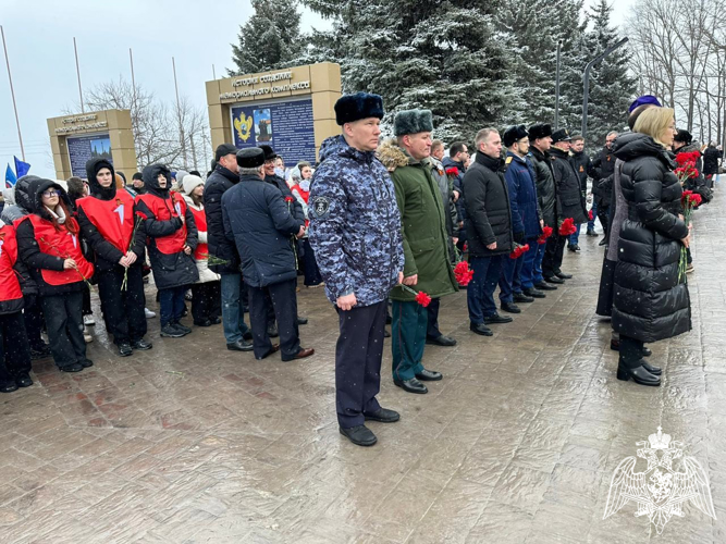 В Старом Осколе представители Росгвардии приняли участие в памятных мероприятиях, посвященных 82 годовщине  освобождения города от немецко-фашистских захватчиков