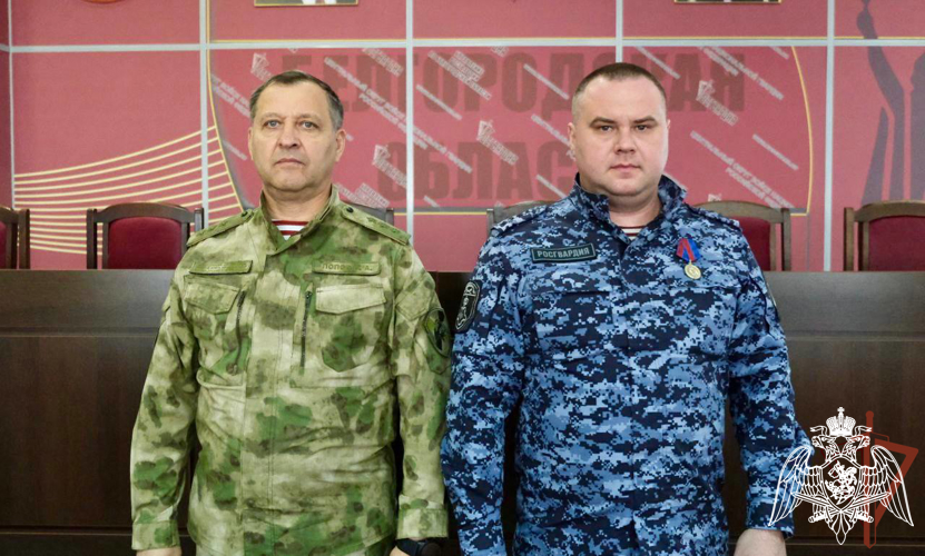 Генерал-полковник Александр Попов проверил подразделения Росгвардии в Белгородской области