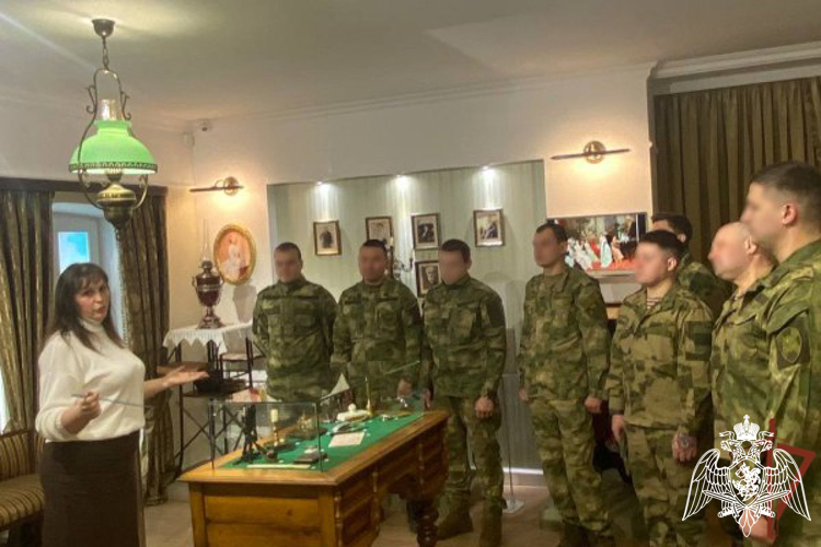 Выполняющие боевые задачи в Белгородской области росгвардейцы приобщились к культуре приграничного региона