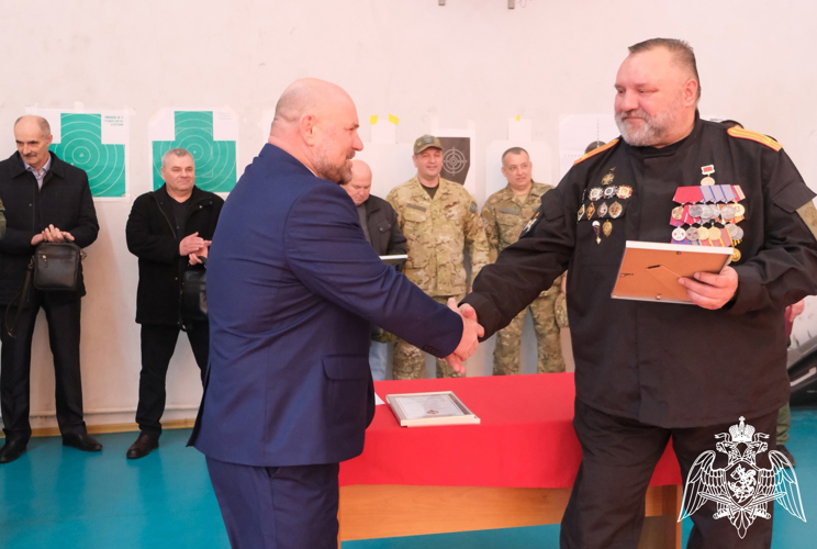 В региональном управлении Росгвардии чествовали лучших сотрудников СОБР «Белогор» 