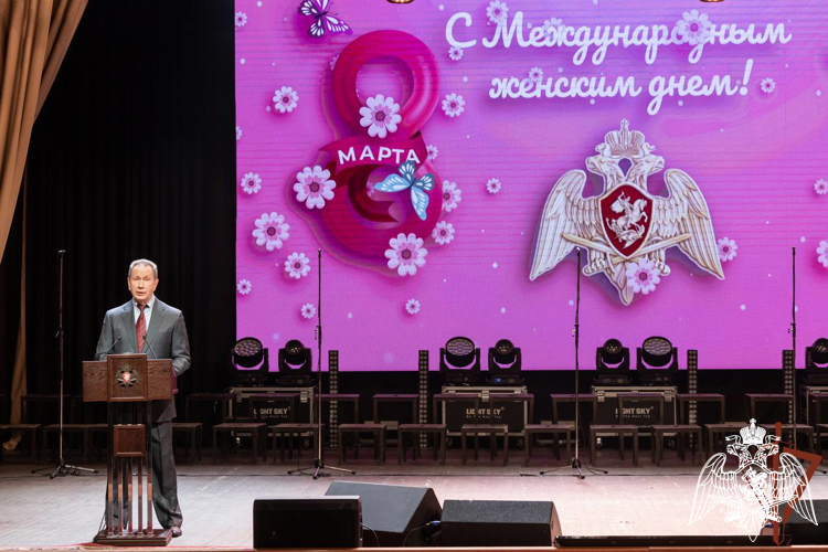 В Росгвардии состоялось торжественное мероприятие, приуроченное к Международному женскому дню