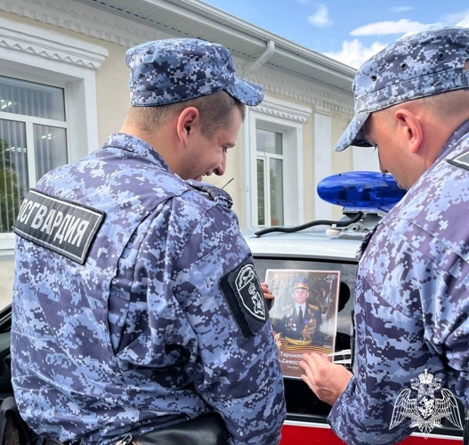 Росгвардия поддержала акцию «Бессмертный автополк» на  Белгородчине