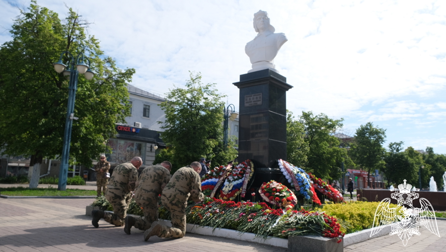 Росгвардейцы приняли участие в патриотической акции «Волна памяти» в Белгороде