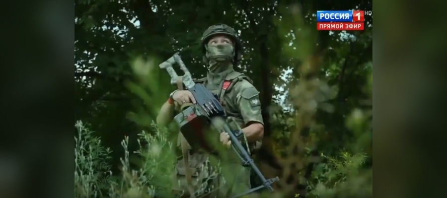 На телеканале «Россия 1» состоялась премьера документального фильма о боевой работе подразделений Росгвардии на харьковском направлении 