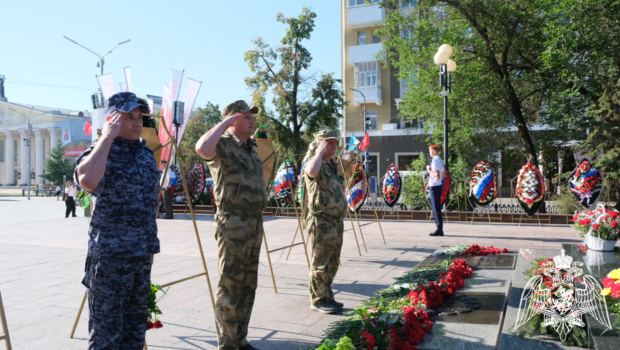 Росгвардейцы приняли участие в памятных мероприятиях, посвящённых 82-й годовщине освобождения Белгорода от немецко-фашистских захватчиков