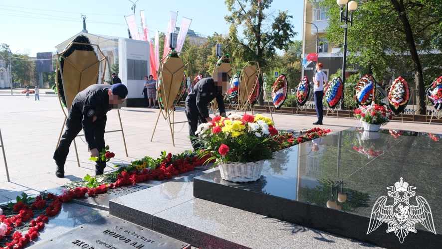 Росгвардейцы приняли участие в памятных мероприятиях, посвящённых 82-й годовщине освобождения Белгорода от немецко-фашистских захватчиков