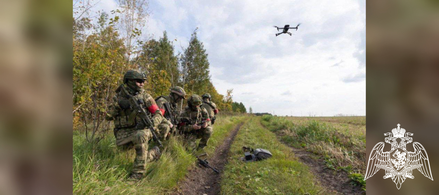 Росгвардейцы уничтожили склад материальных средств боевиков ВСУ на харьковском направлении 
