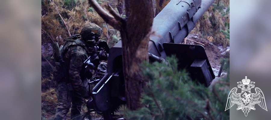 Военнослужащие 116-й бригады Росгвардии уничтожили украинский комплекс РЭБ в Харьковской области 