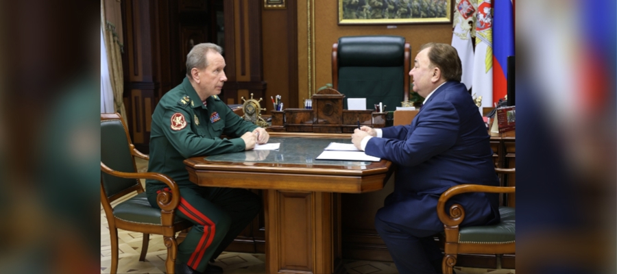 Директор Росгвардии провел рабочую встречу с главой Республики Ингушетия