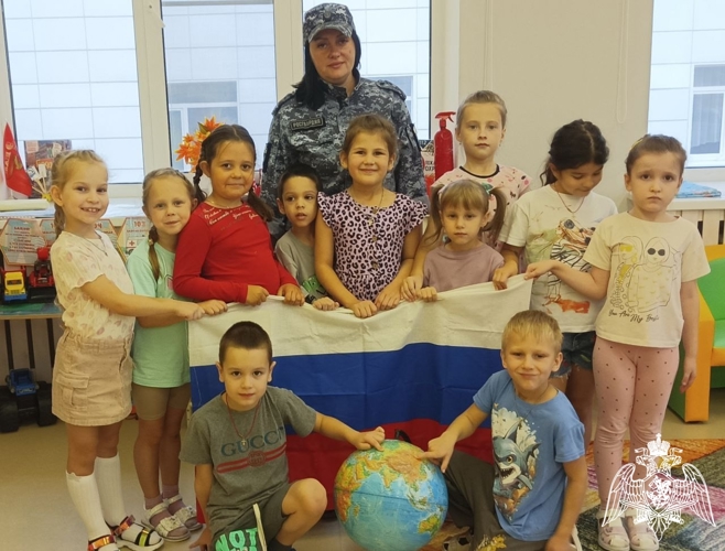 Росгвардейцы провели тематическое мероприятие «Знакомство с профессией» для воспитанников белгородского детского сада