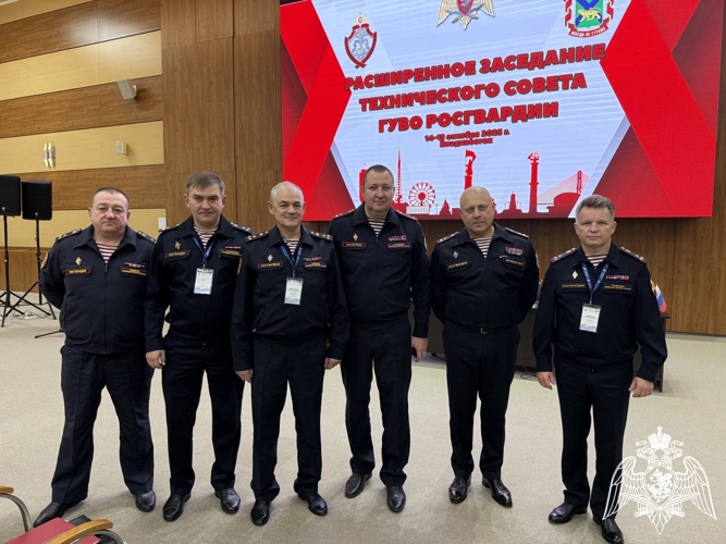Белгородский офицер  принял участие в расширенном заседание технического совета вневедомственной охраны Росгвардии  во Владивостоке