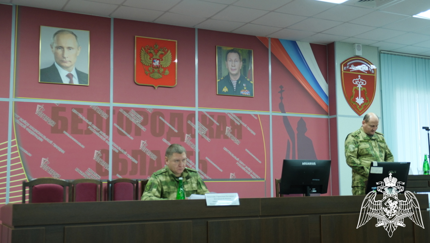 В Управлении Росгвардии по Белгородской области  подвели итоги служебной деятельности за 2025 год