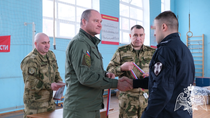 В Белгородской области завершился региональный чемпионат Росгвардии по зимнему офицерскому троеборью