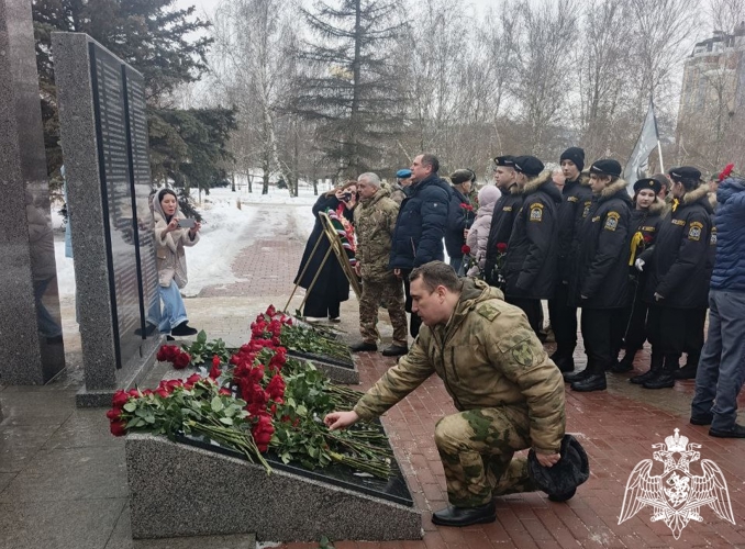 Росгвардейцы  почтили память воинов-интернационалистов в Белгороде