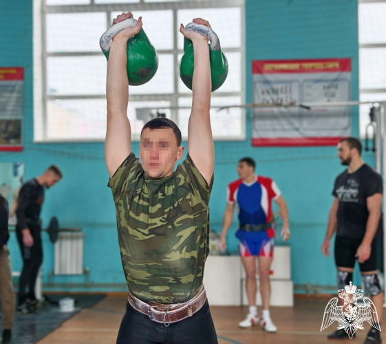 Определились победители регионального чемпионата Росгвардии по гиревому спорту