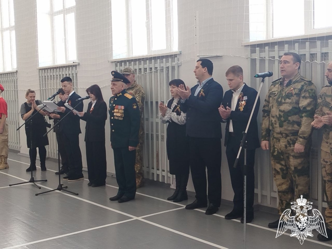 Белгородские росгвардейцы приняли участие в военно-патриотическом мероприятии «К защите Родины готов!»