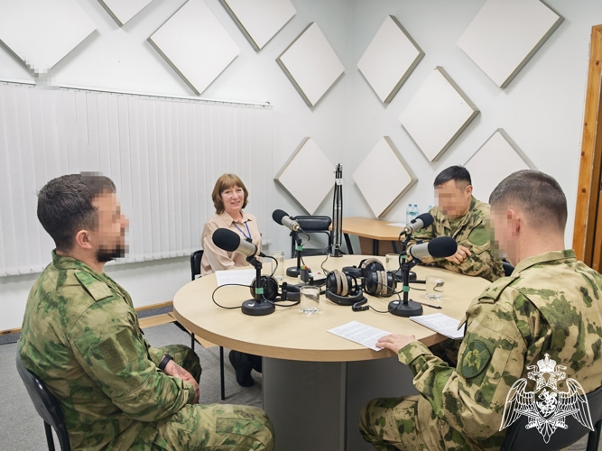 В Белгороде очередной выпуск программы «Щит и Меч» на ГТРК «Белгород» посвятили Дню медицинской службы Росгвардии