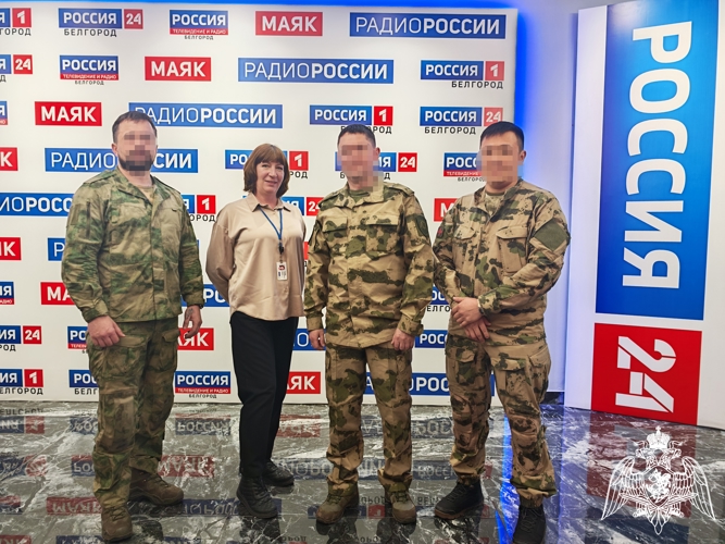 В Белгороде очередной выпуск программы «Щит и Меч» на ГТРК «Белгород» посвятили Дню медицинской службы Росгвардии