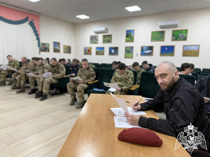 Белгородские Росгвардейцы приняли участие в международной патриотической акции «Диктант Победы» 