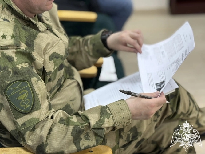 Белгородские Росгвардейцы приняли участие в международной патриотической акции «Диктант Победы» 