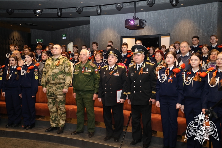 В Белгородской области Росгвардейцы присоединились к Всероссийской патриотической акции «Георгиевская ленточка» 