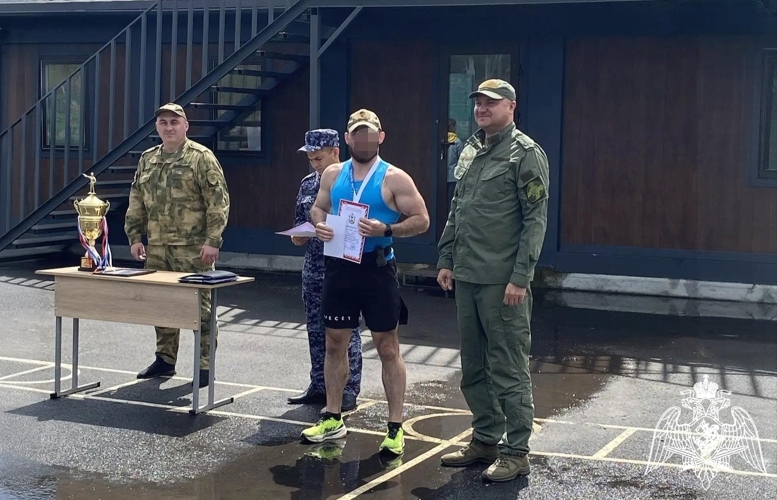 В Белгороде  завершился  региональный чемпионат по служебному биатлону среди росгвардейцев