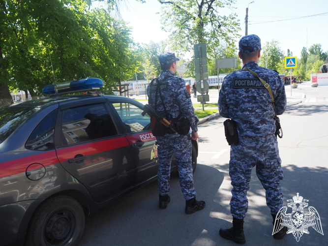 Белгородские Росгвардейцы обеспечили правопорядок и безопасность в День Весны и Труда в регионе  