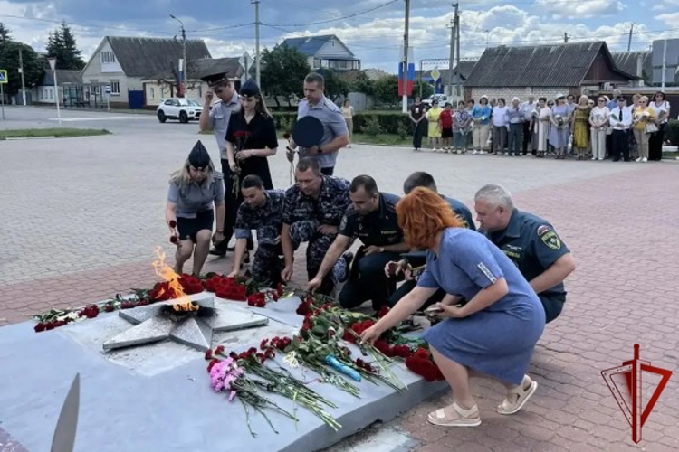 Сотрудники Управления вневедомственной охраны Росгвардии присоединились к акции «Волна памяти» 