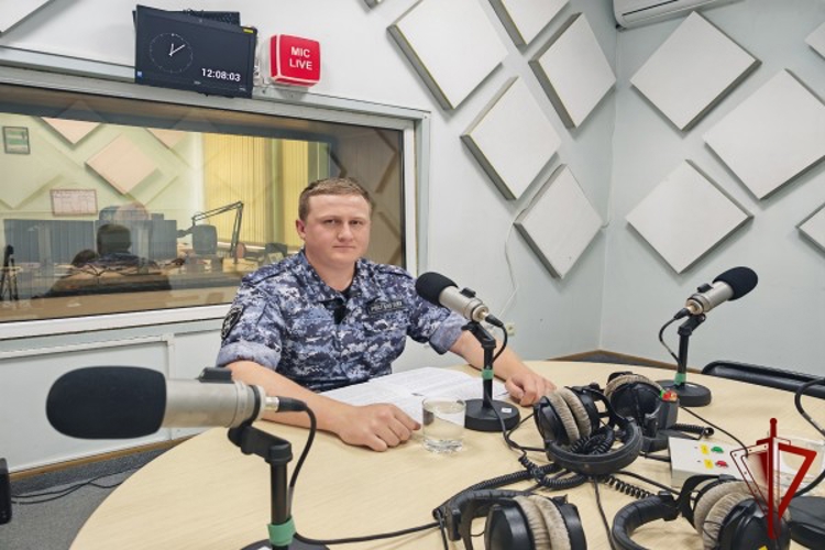 В День кинологической службы Росгвардии эфир радио «России – Белгород» украсил тематический выпуск ведомственной рубрики