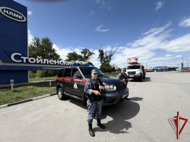 Росгвардия обеспечила общественную безопасность старооскольцев в День металлурга
