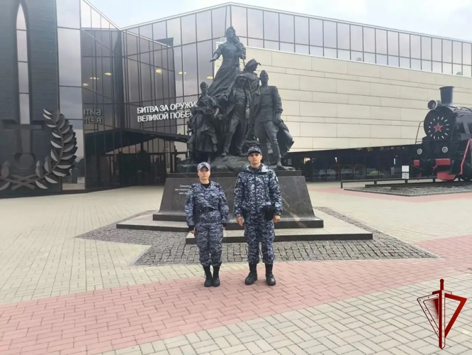 Росгвардейцы обеспечили охрану общественного порядка в период проведения мероприятий посвящённых 83 годовщине Прохоровского танкового сражения 
