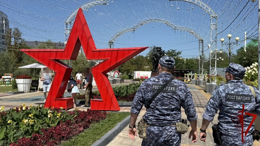 При участии Росгвардии в Белгородской области обеспечена безопасность празднования Дня воздушно-десантных войск