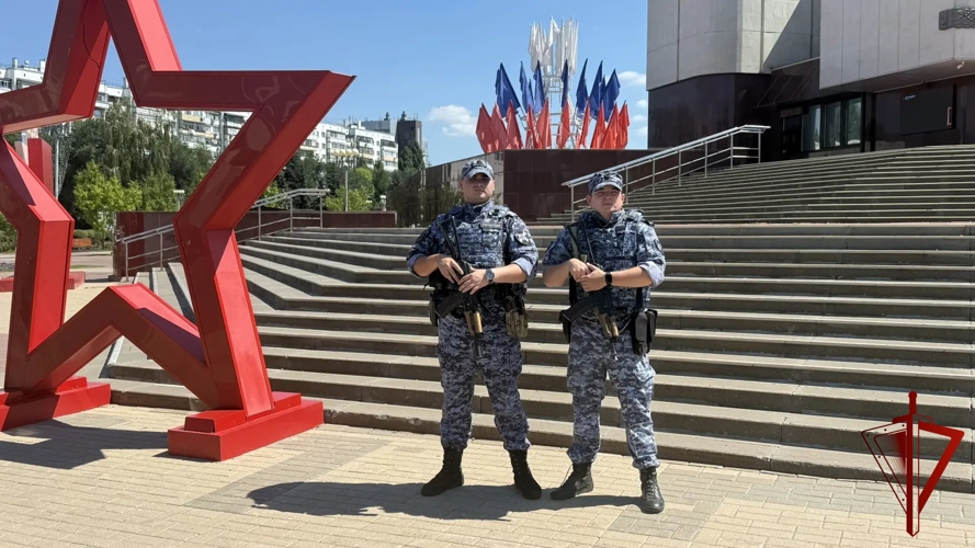 При участии Росгвардии в Белгородской области обеспечена безопасность празднования Дня воздушно-десантных войск