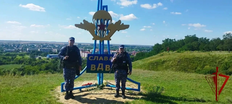 При участии Росгвардии в Белгородской области обеспечена безопасность празднования Дня воздушно-десантных войск